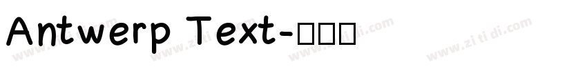 Antwerp Text字体转换